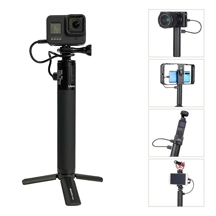 Gậy cầm pin Điện thoại – Máy ảnh – GoPro Ulanzi BG3 / BG4