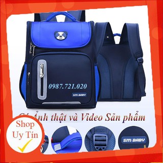 ⚡FREESHIP Extra⚡ Size lớn ⚡Ba lô Gấu khoá SM baby| Balo học sinh cấp 1 cấp 2| chống nước chống gù