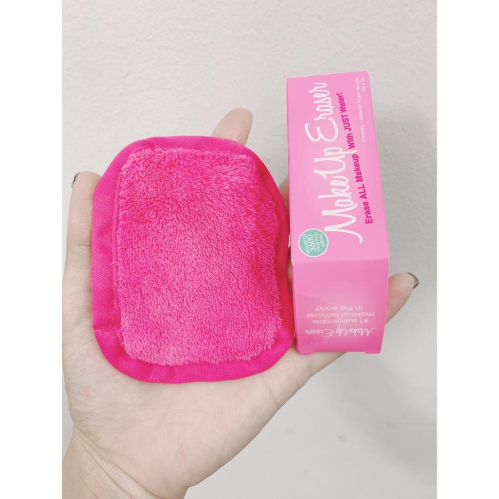 [CÓ BILL US] Khăn tẩy trang Make Up Eraser Original Pink Mini Makeup