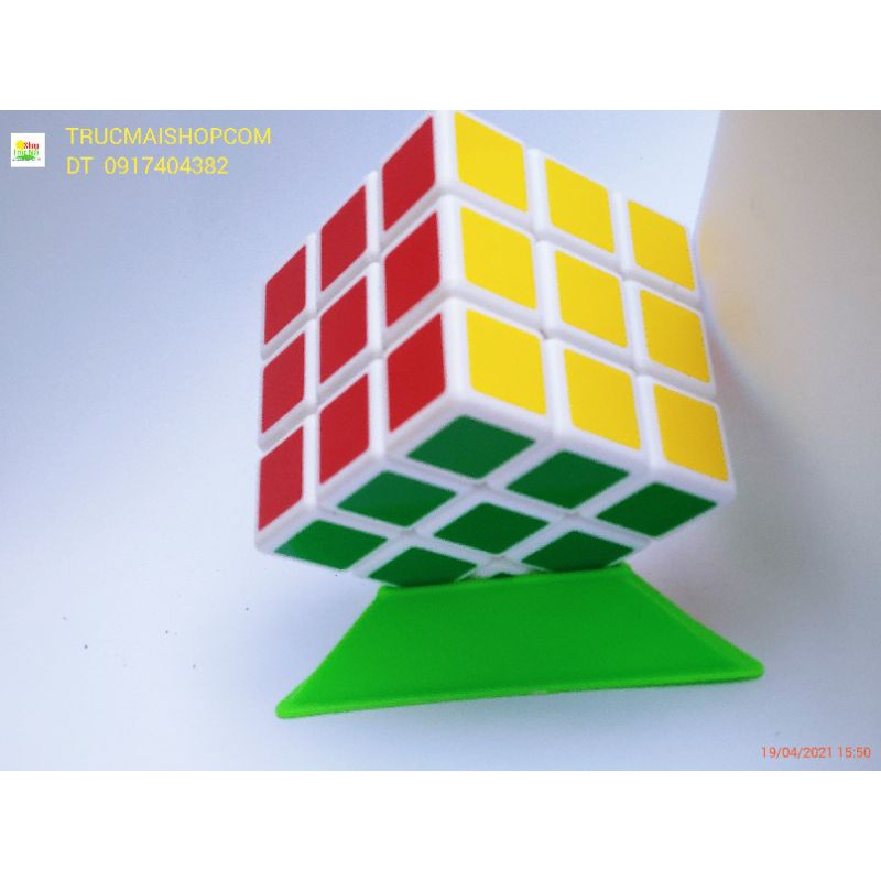 [Tặng đế kê] Rubik 3x3 Rubic 3 Tầng Robich Khối Lập Phương Ma Thuật