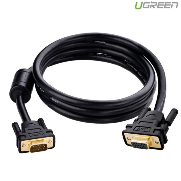 Cáp Nối Dài VGA Ugreen 11614 2m - Hàng Chính Hãng