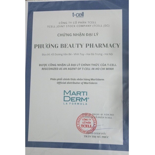 Kem dưỡng phục hồi da nhạy cảm và da treatment 30ML