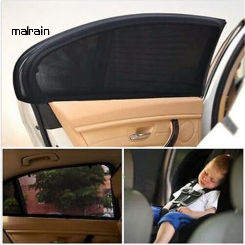 Set 2 lưới chống muỗi gắn cửa xe ô tô thiết kế tiện dụng