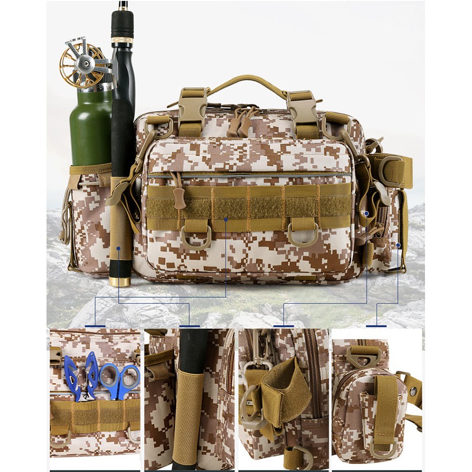 TÚI ĐEO CHÉO CHIẾN THUẬT ĐA NĂNG