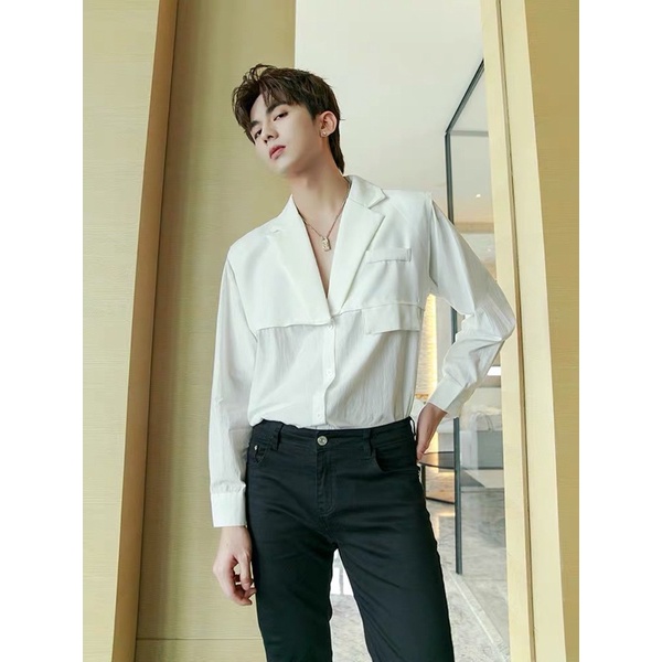 SƠ MI NAM THIẾT KẾ  SƠ MI NAM THIẾT KẾ CHẤT ĐẸP - KIỂU DÁNG HOT TREND HÀN QUỐC