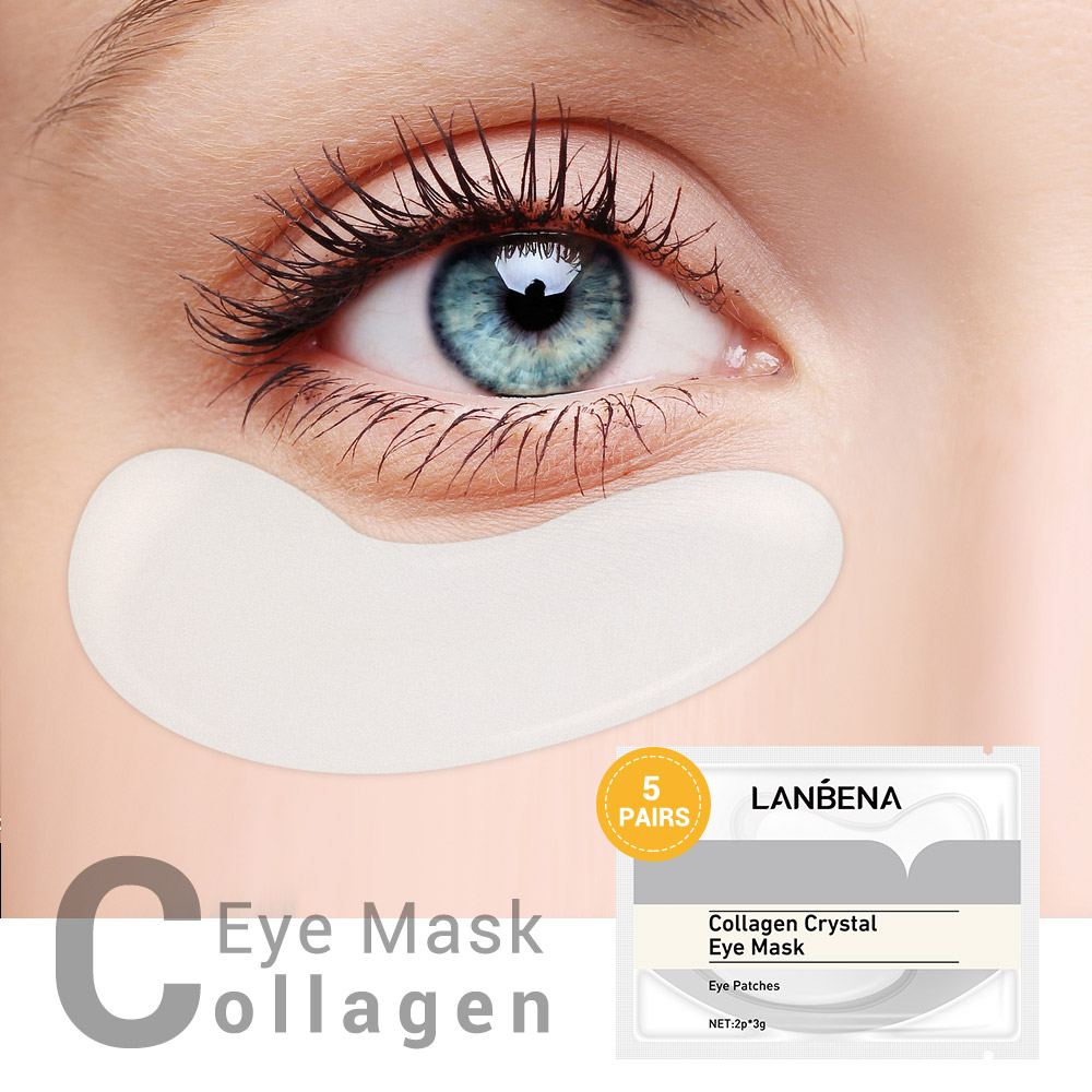 Mặt Nạ Mắt Collagen Lanbena 3g Loại Bỏ Quầng Thâm Và Nếp Nhăn Chăm Sóc Da
