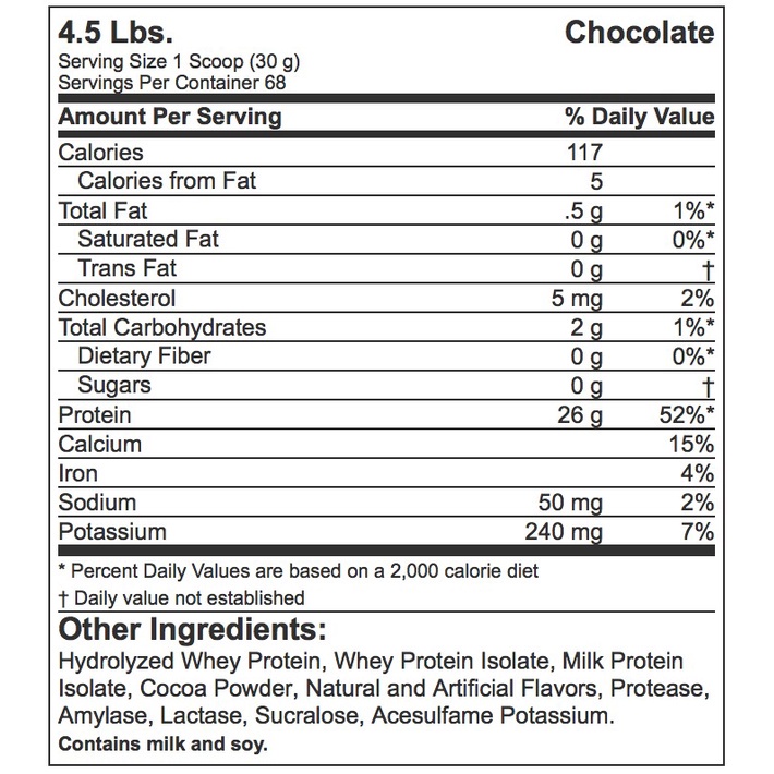 HydroPure Whey Protein Thủy Phân 100% 4,5 LBS  - Sữa Dinh Dưỡng Phát Triển Tăng Cơ, Giảm Mỡ Hiệu Quả, Tăng Cường