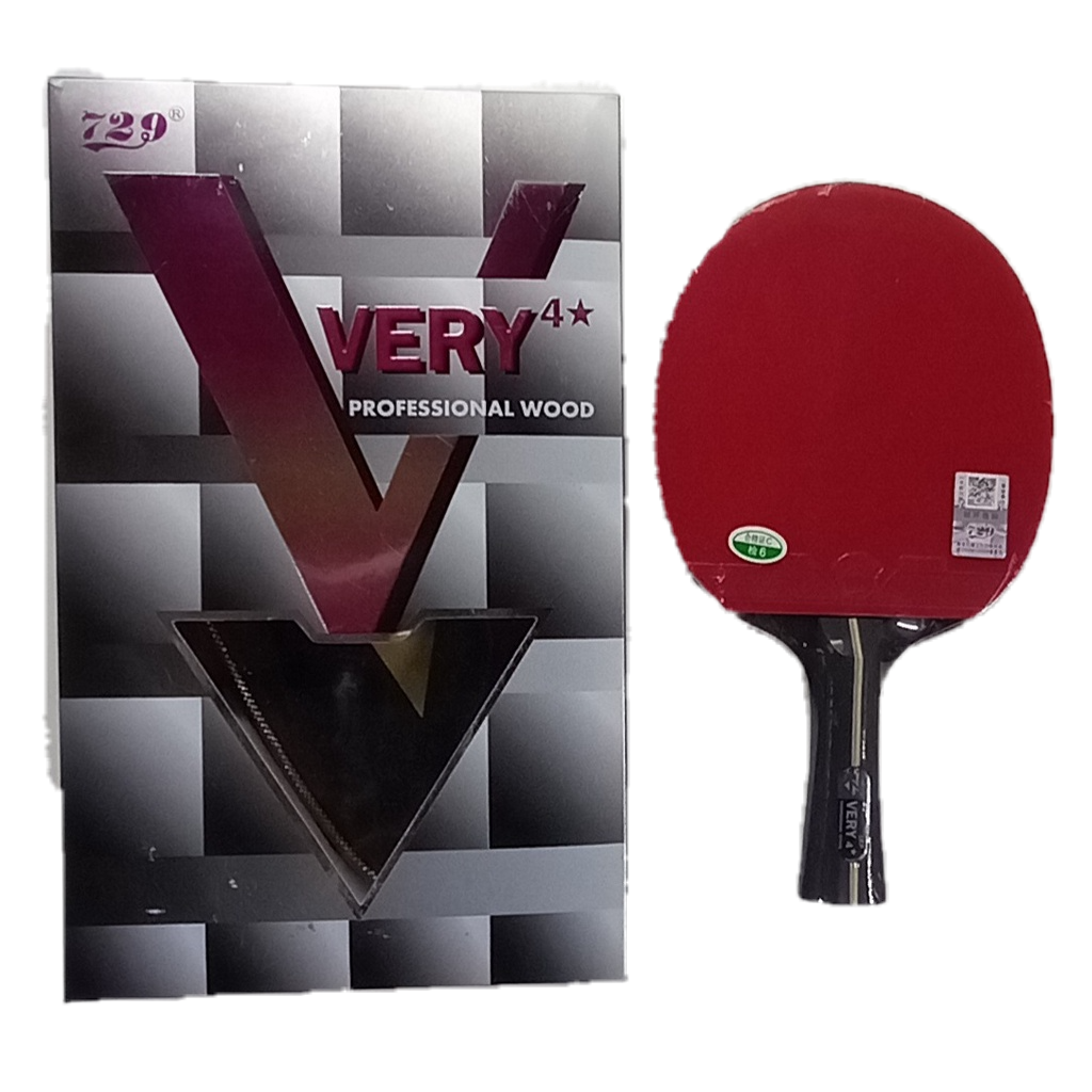 VỢT BÓNG BÀN 729 - VERY 4 SAO - TABLE TENNIS BAT - HÀNG CHÍNH HÃNG