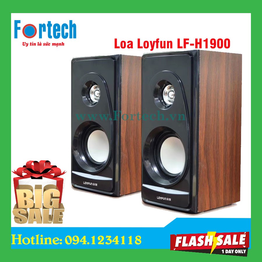 Loa máy tính Loyfun LF - H1900 - Âm thanh siêu hay.