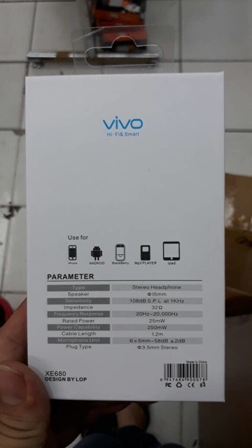 Tai Nghe 100% Chính Hãng Vivo X20 Vivo Y53 Y22 Y21 Y66 V3 V5