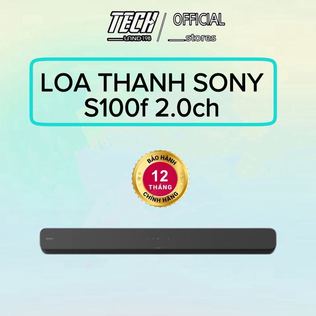Loa Thanh Soundbar Sony 2.0 HT-S100F 120W Hàng Chính Hãng 100% Bả