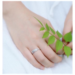 Nhẫn bạc lá