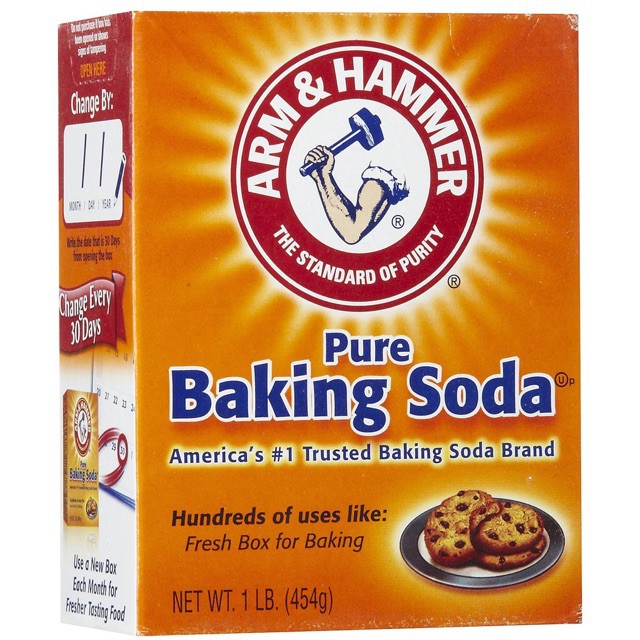 Bột Baking soda 454g đa tác dụng-nhập khẩu từ Mỹ hsd 2021