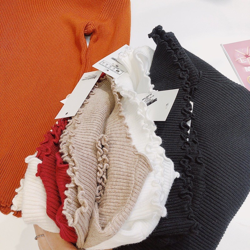 Áo len cuốn bèo Hàn Quốc 💘𝗙𝗿𝗲𝗲𝗦𝗵𝗶𝗽 💘 bảng màu siêu Ngọt Ngào 𝐿𝑒𝑛 𝑙𝑜̂𝑛𝑔 𝑐𝑢̛̀𝑢 💘🌺 | BigBuy360 - bigbuy360.vn