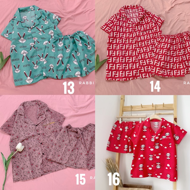 [HÌNH TỰ CHUP- SẴN] Bộ ngủ Pijama đợt 2 | BigBuy360 - bigbuy360.vn