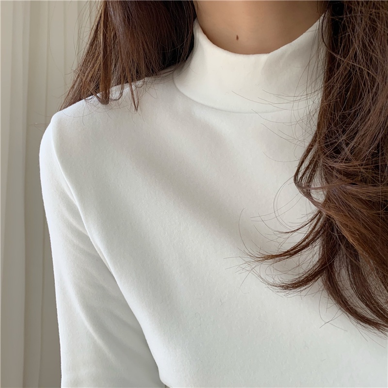 NRVP Áo Thun Nữ Dài Tay Dáng Rộng Thời Trang Hàn Quốc