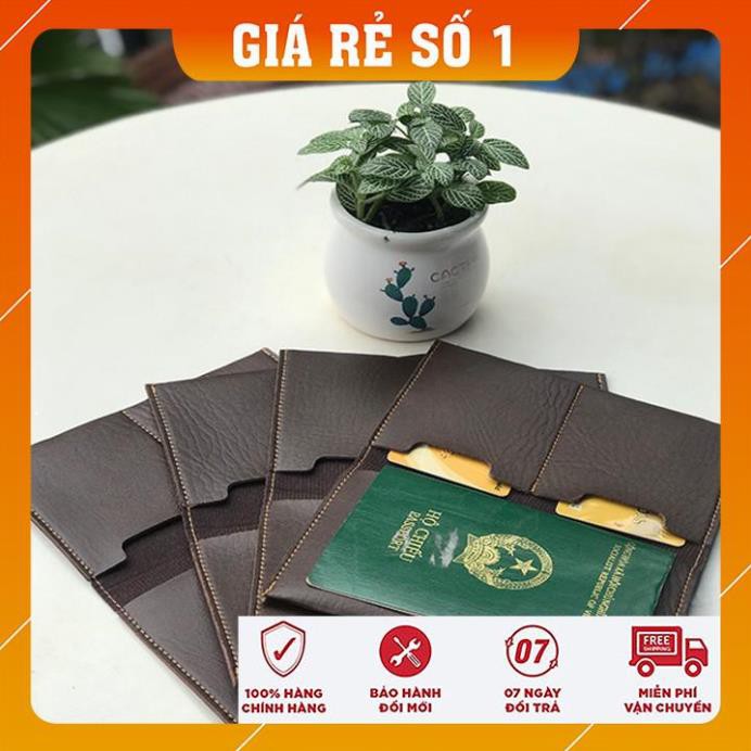 Ví da passport đựng hộ chiếu cao cấp HANAMA C4