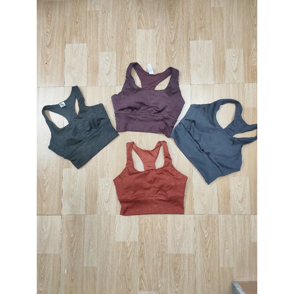 Áo bra tập gym nữ đẹp xuất Mỹ thể thao sport A90DG01 AMGOBET