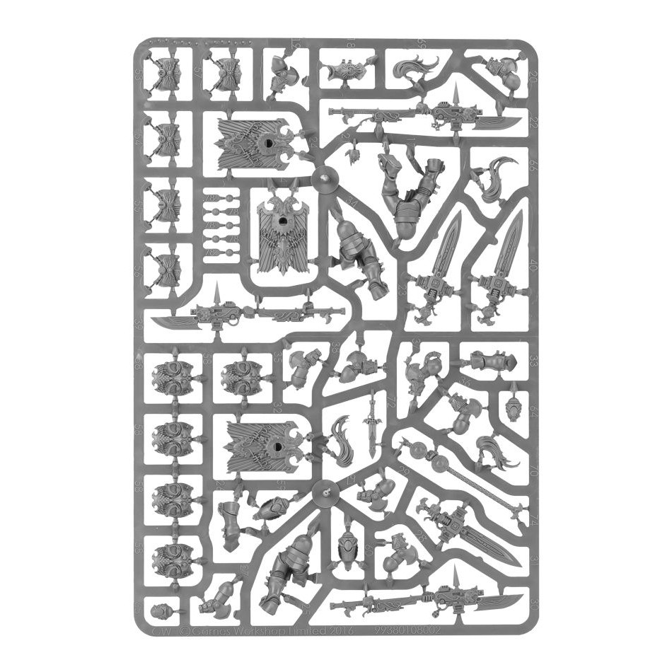 Mô hình nhân vật Warhammer 40k Adeptus Custodes Custodian Guard