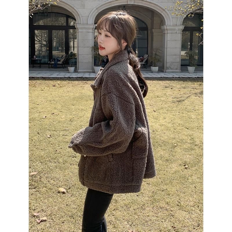 ÁO KHÁC BÔNG LÔNG CỪU HÓT 2021 QUẢNG CHÂU