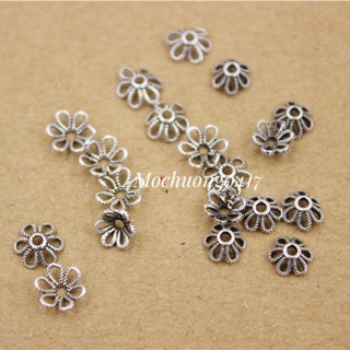 [S925] Set 2 Charm bạc ốp cánh hoa - MH253 MOCHUONG JEWELRY