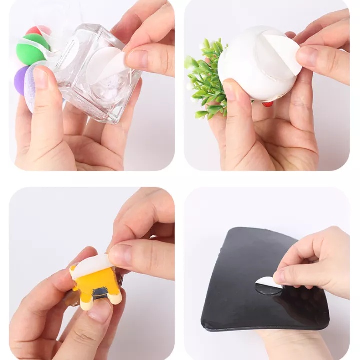 Cuộn Băng Dính Hai Mặt Bằng Acrylic Trong Suốt Dùng Trang Trí Bong Bóng