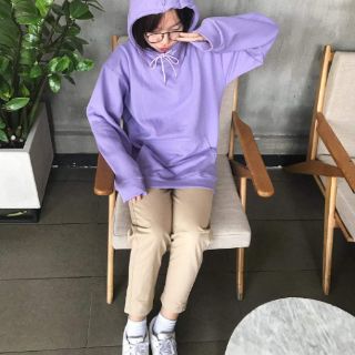 Áo HOODIE BASIC Tím Nhạt UNISEX