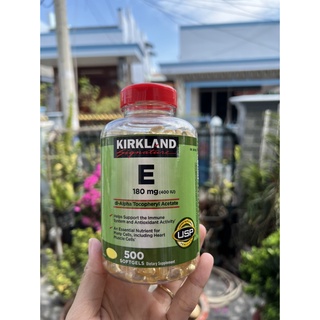 Vitamin E 400 IU 500 Viên Kirkland Của Mỹ, Date 8/2025