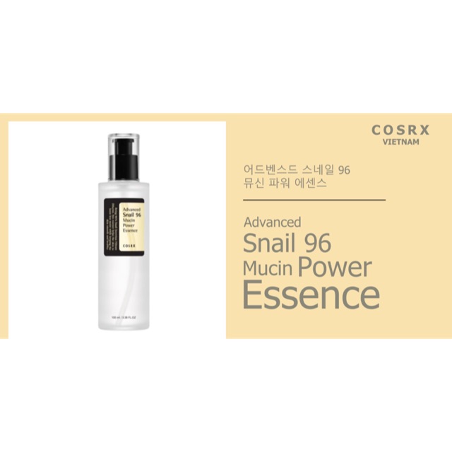 Cosrx Advanced Snail 96 Mucin Power Essence