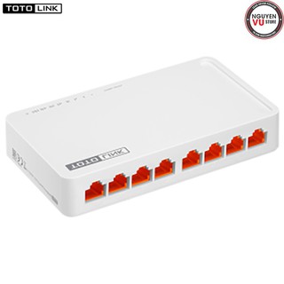 Bộ chia mạng 8 cổng Totolink S808 - Hàng Chính Hãng