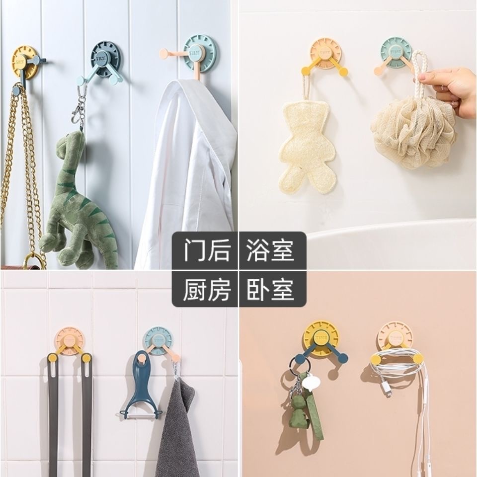 Bộ 4 Móc Treo Đồ 360 Độ Sáng Tạo Tiện Lợi° Móc Treo Quần Áo Xoay Được Tiện Lợi