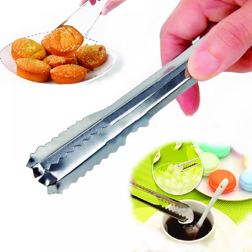 Kẹp inox 30cm gắp thức ăn , gắp đá , gắp đồ nóng
