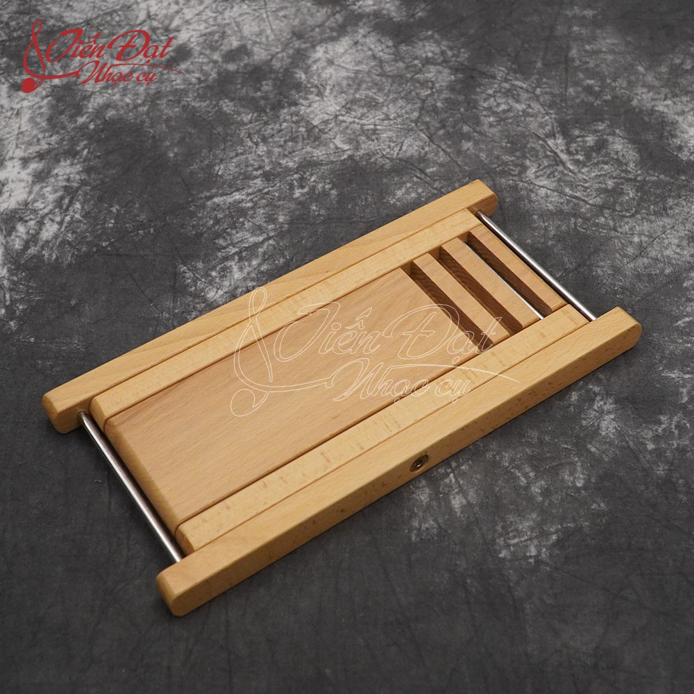 Giá Đỡ Chân Cho Người Chơi Guitar Chất Liệu Gỗ - Sắt, Thiết Kế Chắc Chắn, Tiện Lợi