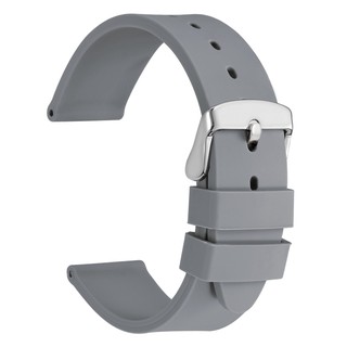 Dây Đồng Hồ Đeo Tay Bằng Silicone Mềm 18mm 20mm 22mm 24mm