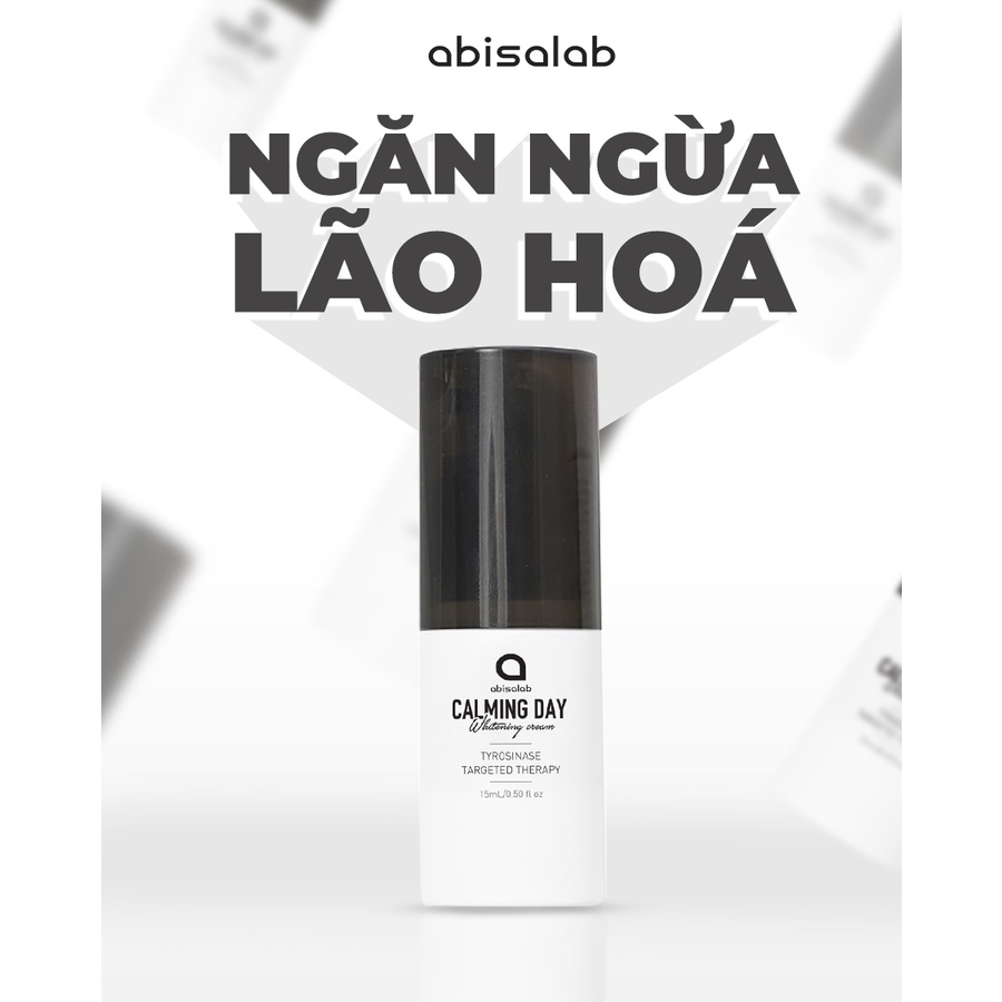 Kem chống nắng Abisalab Calming Day Whitening 15ml