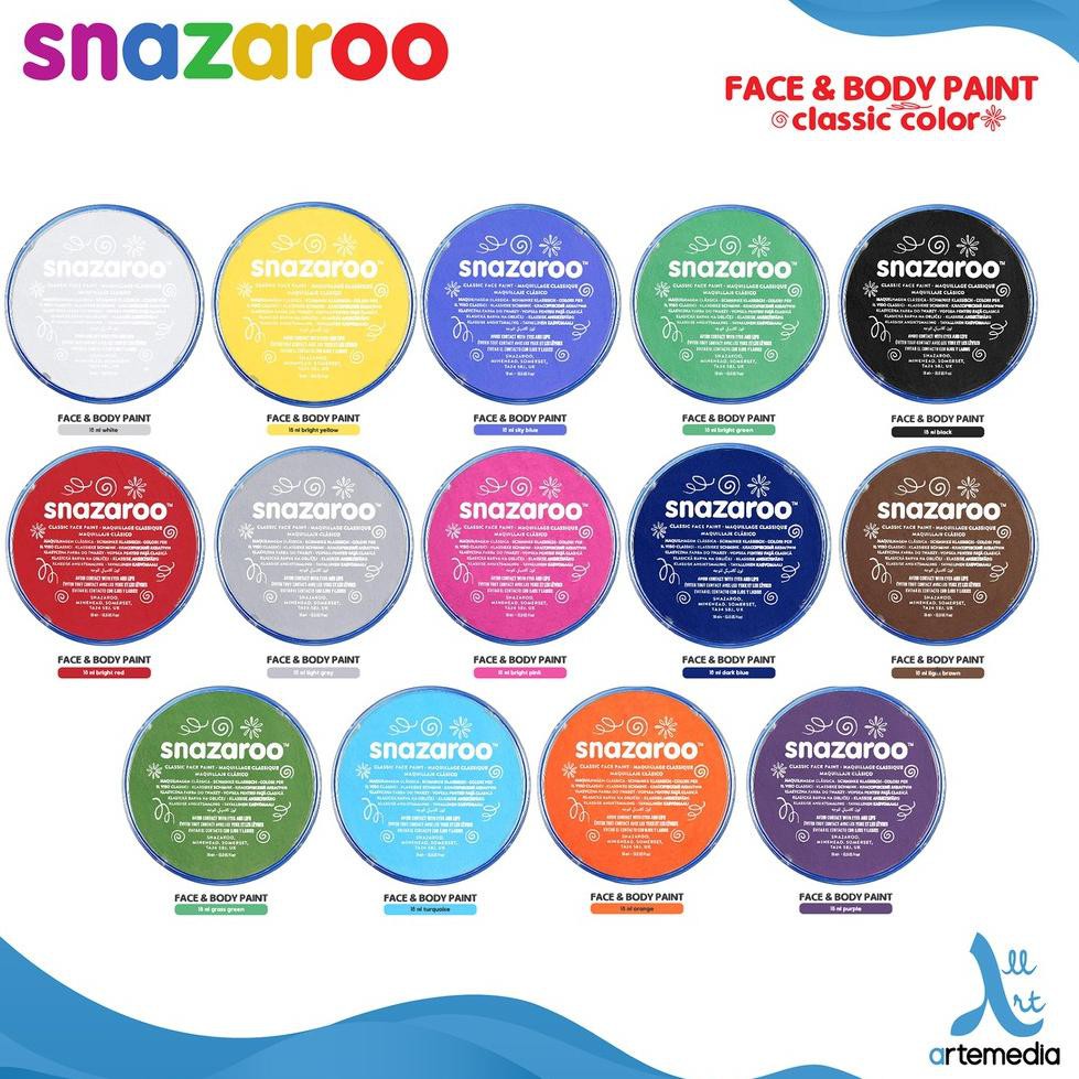 Kem Vẽ Mặt Và Cơ Thể Màu Sắc Cổ Điển 18ml | BigBuy360 - bigbuy360.vn