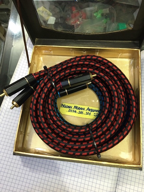 Cặp dây AV Audio 1,8m hãng JSJ chính hãng nhập khẩu. Sale còn 280k