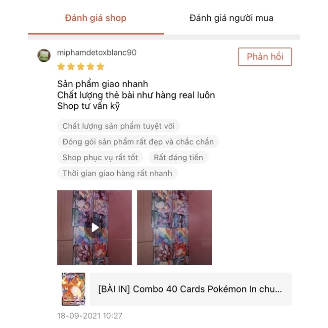 Combo thẻ bài Pokémon in chuẩn như thật - Giao ngẫu nhiên