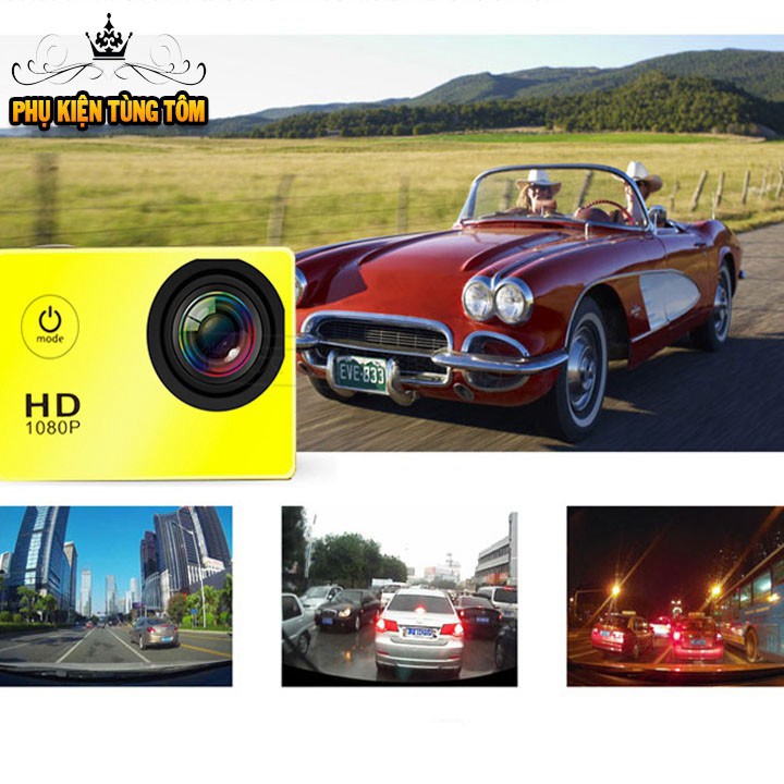 [Mã ELFLASH5 giảm 20K đơn 50K] 💥FREE SHIP 💥Camera hành trình xe máy Chống nước FULL HD 1080 Sport Cam A9 Full HD HOT | BigBuy360 - bigbuy360.vn