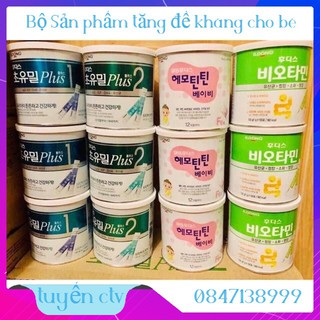 SỮA NON IDONG SỐ 1,2 100G – HÀN QUỐC – CHO BÉ 1-9 TUỔI