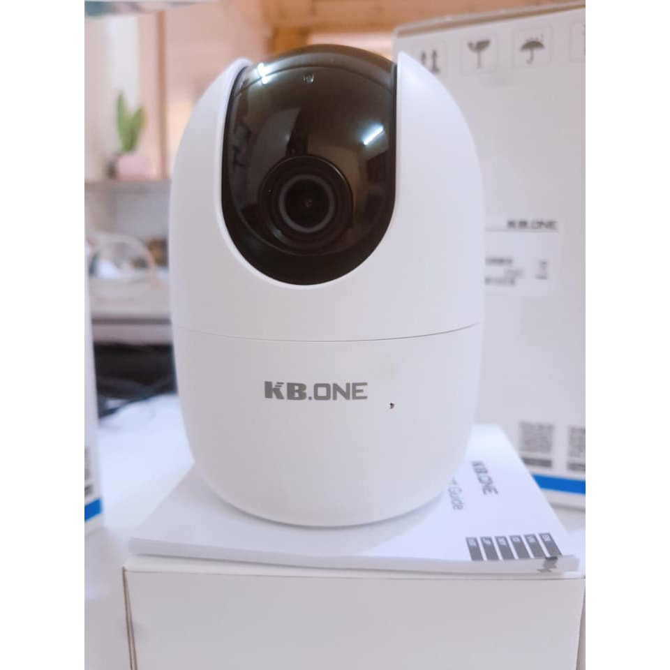 Camera Wifi KBONE KN-H21PA Xoay 360 độ, Full HD 1080p, phát hiện chuyển động, đàm thoại 2 chiều – HÀNG CHÍNH HÃNG