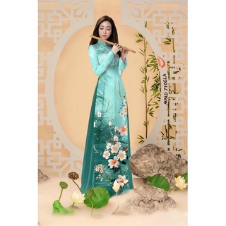 vải áo dài phong cảnh