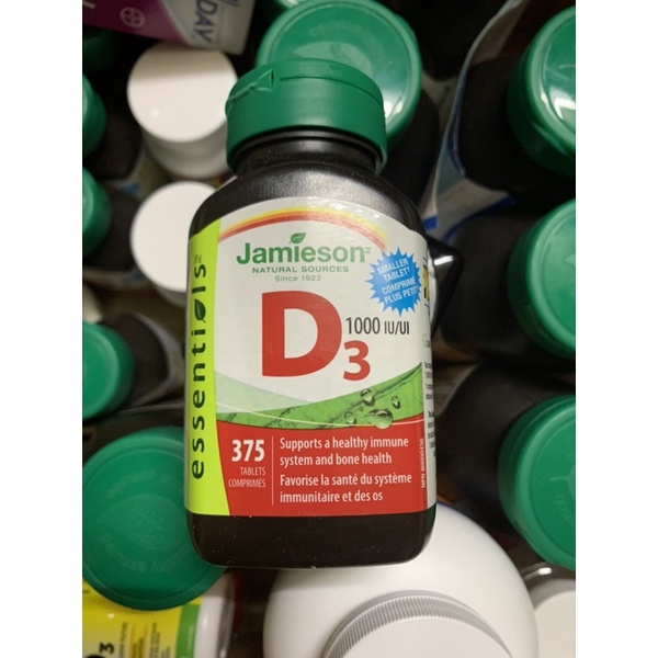 Jamieson bổ sung Vitamin D3 375 viên