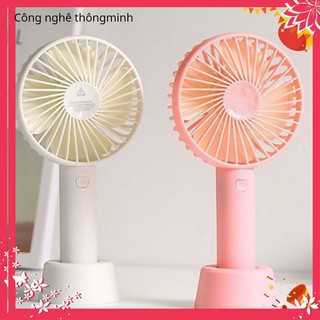 (thanh lý) QUẠT MINI CẦM TAY 3 CHẾ ĐỘ/ CÓ DÂY SẠC VÀ PIN (SHOP GIAO MÀU NGẪU NHIÊN)