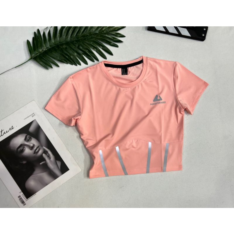 Áo croptop tập gym yoga nữ siêu đẹp DS