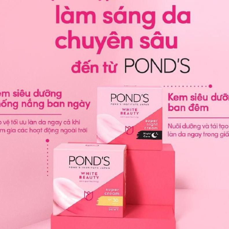 Kem Dưỡng Da 30g Ban Ngày Làm Trắng Hồng Rạng Rỡ Ponds White Beauty