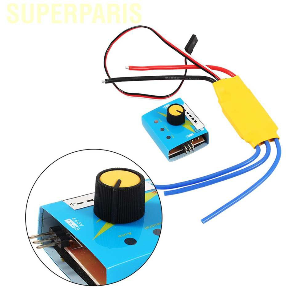 Superparis DC6-12.8V 360W 32A High-Power Brushless PWM Controller Motor Speed Control New