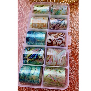 foil dán móng nail đủ các mẫu đẹp