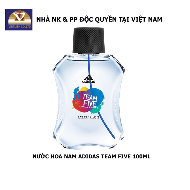 Nước Hoa Nam Adidas Team Five 100ml - Hàng chính hãng