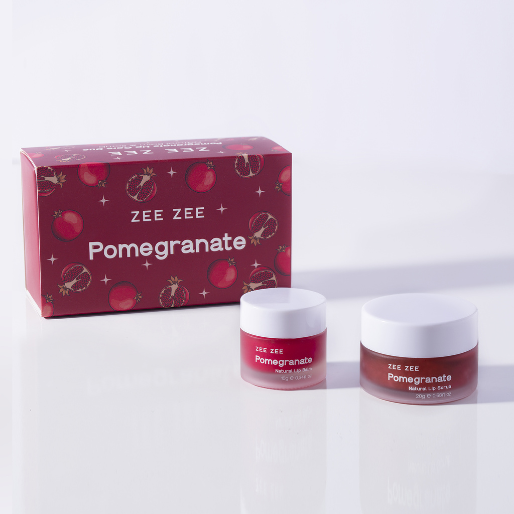 [CHÍNH HÃNG] Bộ Đôi Chăm Sóc Môi Lựu Đỏ ZEE ZEE - Tẩy TBC môi & Son Dưỡng mặt nạ ngủ giúp môi mềm mịn hồng hào căng mọng | BigBuy360 - bigbuy360.vn
